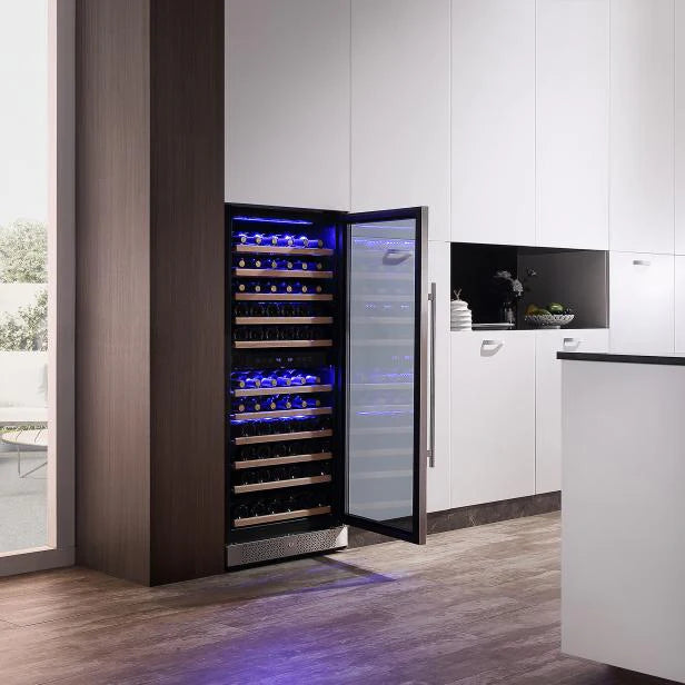 Empava Wine Refrigerator 55" Tall Dual Zone Wine Fridge WC06D