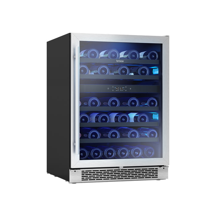 Brisas Dual Zone Wine Cooler BWN24C02AG