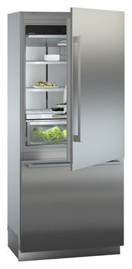 MONOLITH Combined refrigerator-freezer with BioFresh and NoFrost for integrated use (left hinge) MCB 3651