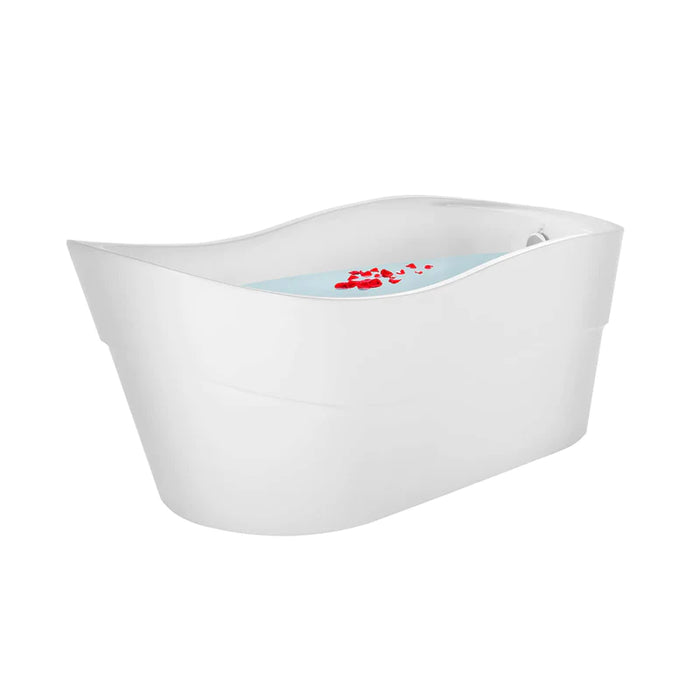 67" Freestanding Soaking Tub with Left Drain