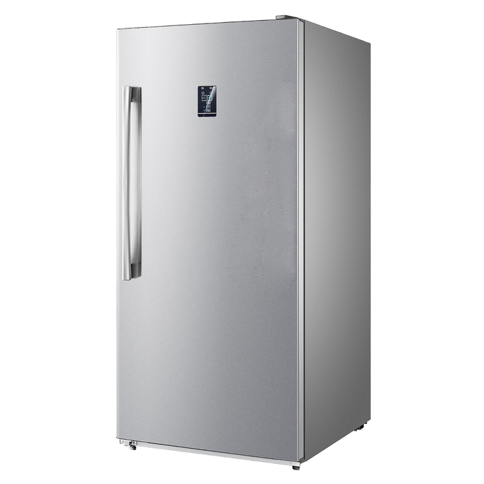 Forno Rizzuto 28’’ Right Swing Refrigerator/Freezer Stainless Steel color 13.8 cu.ft with Single Trim Kit