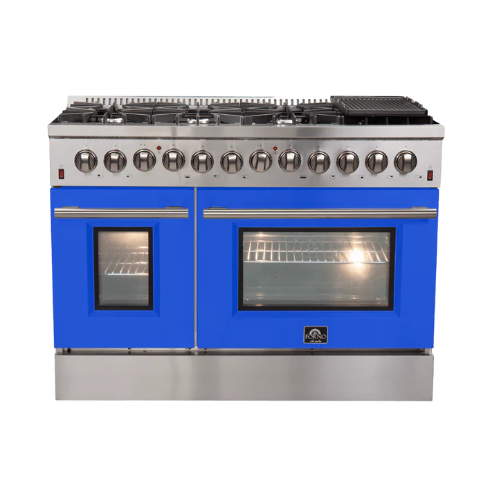 Forno Galiano 48" Freestanding Dual Fuel Range