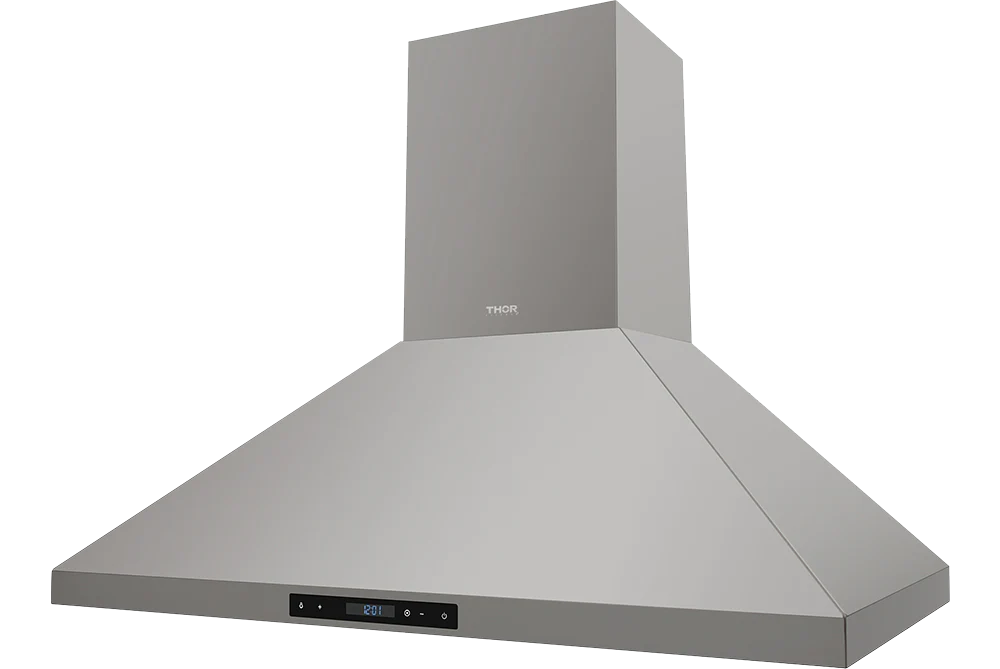 THOR 36 Inch Wall Mount Range Hood in Stainless Steel HRH3607