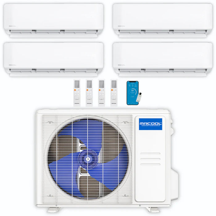 MRCOOL DIY Mini Split - 36,000 BTU 4 Zone Ductless Air Conditioner and Heat Pump