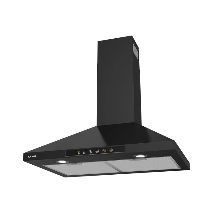 CIARRA 30 Inch Smart Wall Mount Range Hood With Alexa And Google Home Voice Control CAB75206W-OW