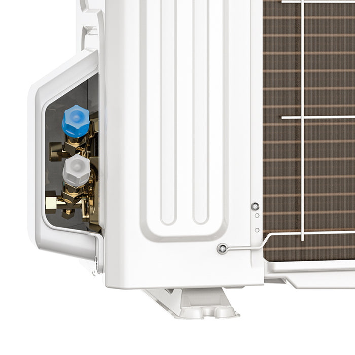 MRCOOL DIY 3rd Generation 18k BTU 20 Seer Ductless Heat Pump Condenser with 25 ft Line Set