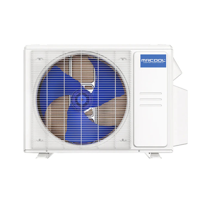 MRCOOL DIY Mini Split - 18,000 BTU 2 Zone Ductless Air Conditioner and Heat Pump with line set. Install Kit