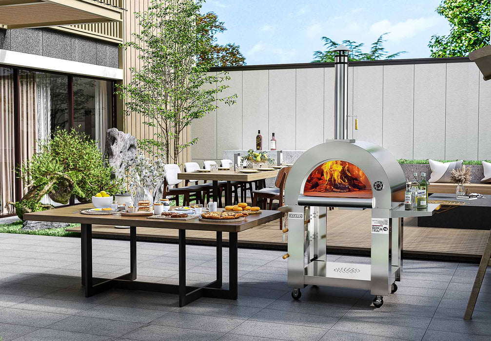 Empava Outdoor Wood Fired Pizza Oven PG05