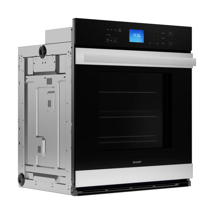 Stainless Steel European Convection Built-In Single Wall Oven