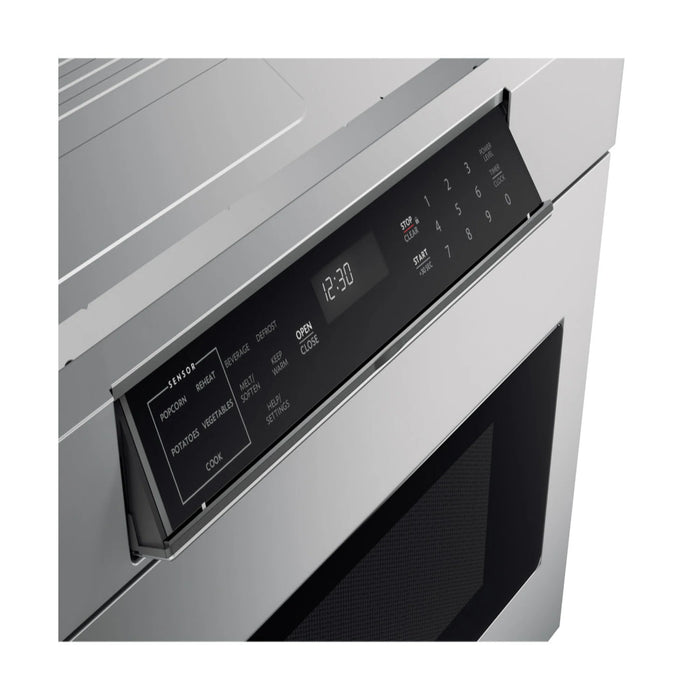24 in. 1.2 cu. ft. 950W Sharp Stainless Steel Microwave Drawer Oven