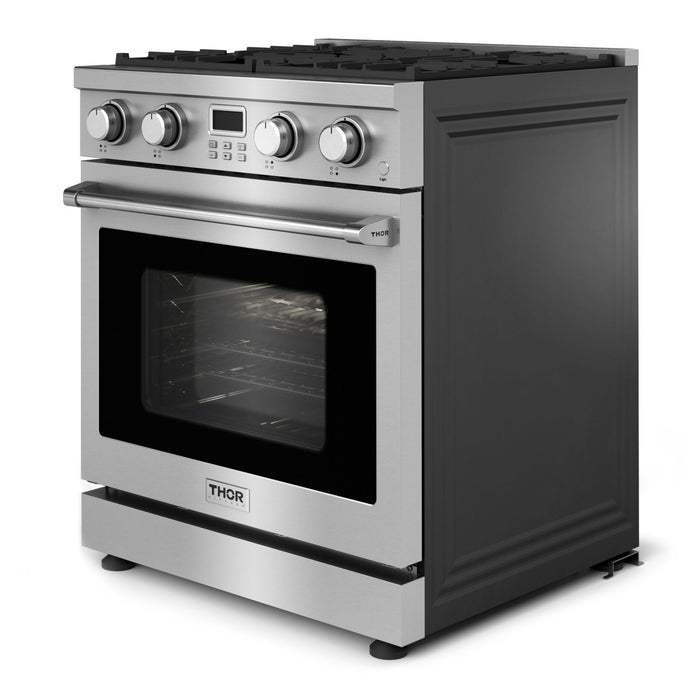ARG30 - 30 Inch Contemporary Professional Gas Range in Stainless Steel