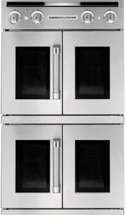 AROFFHGE-230 30" Legacy Series French Door Dual Fuel Gas Double Wall Oven with 9.4 cu. ft.