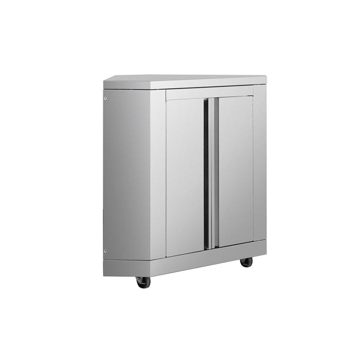 THOR Outdoor Kitchen Corner Cabinet in Stainless Steel MK06SS304