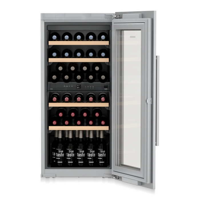 Built-in multi-temperature wine fridge