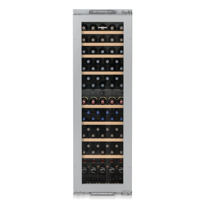 Built-in multi-temperature wine fridge