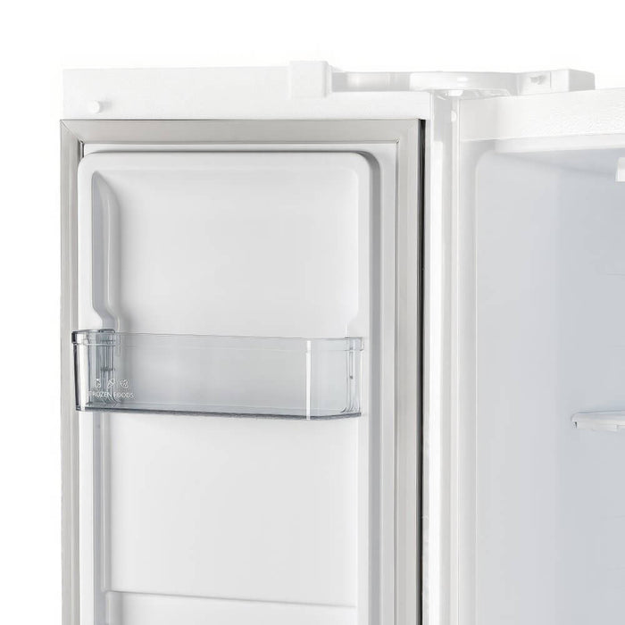 FORNO Salerno Espresso 33-inch Side-by-Side 15.6 Cu.Ft. White Refrigerator