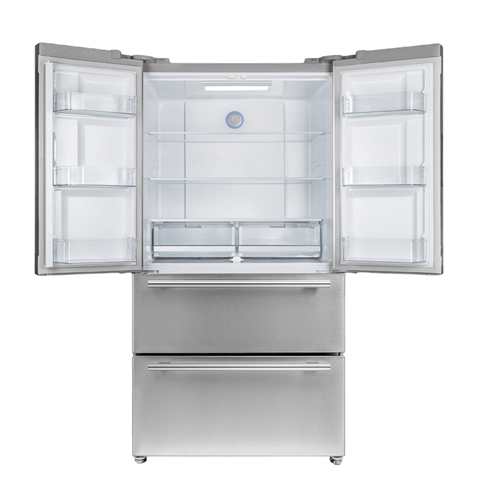 Forno Moena 36" French Door 19.2 Cu.Ft. Stainless Steel Refrigerator