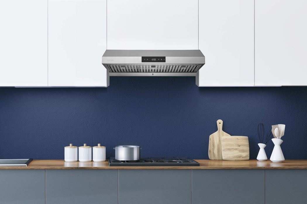 UC-PS18 Ducted Under Cabinet Range Hood WHT