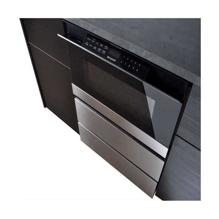24 in. Under the Counter Microwave Drawer Oven Pedestal
