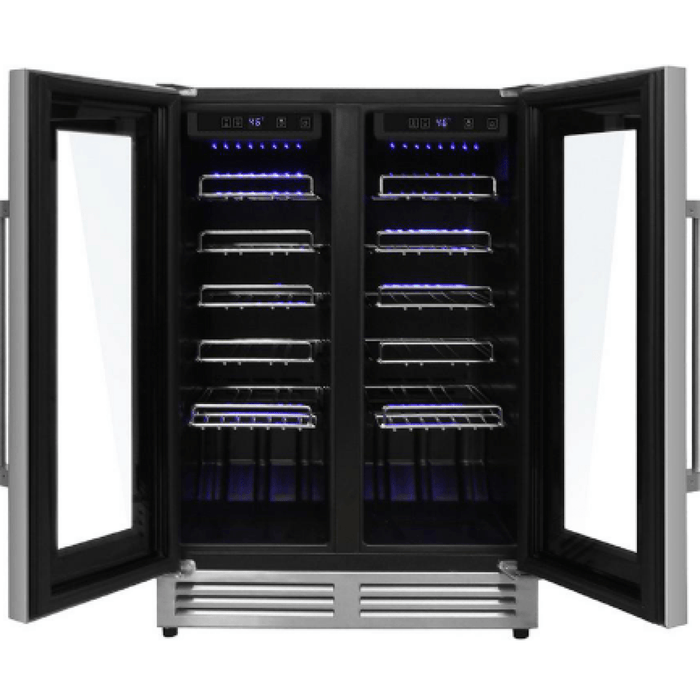 THOR 42 Bottle Dual Zone Built-in Wine Cooler TWC2402
